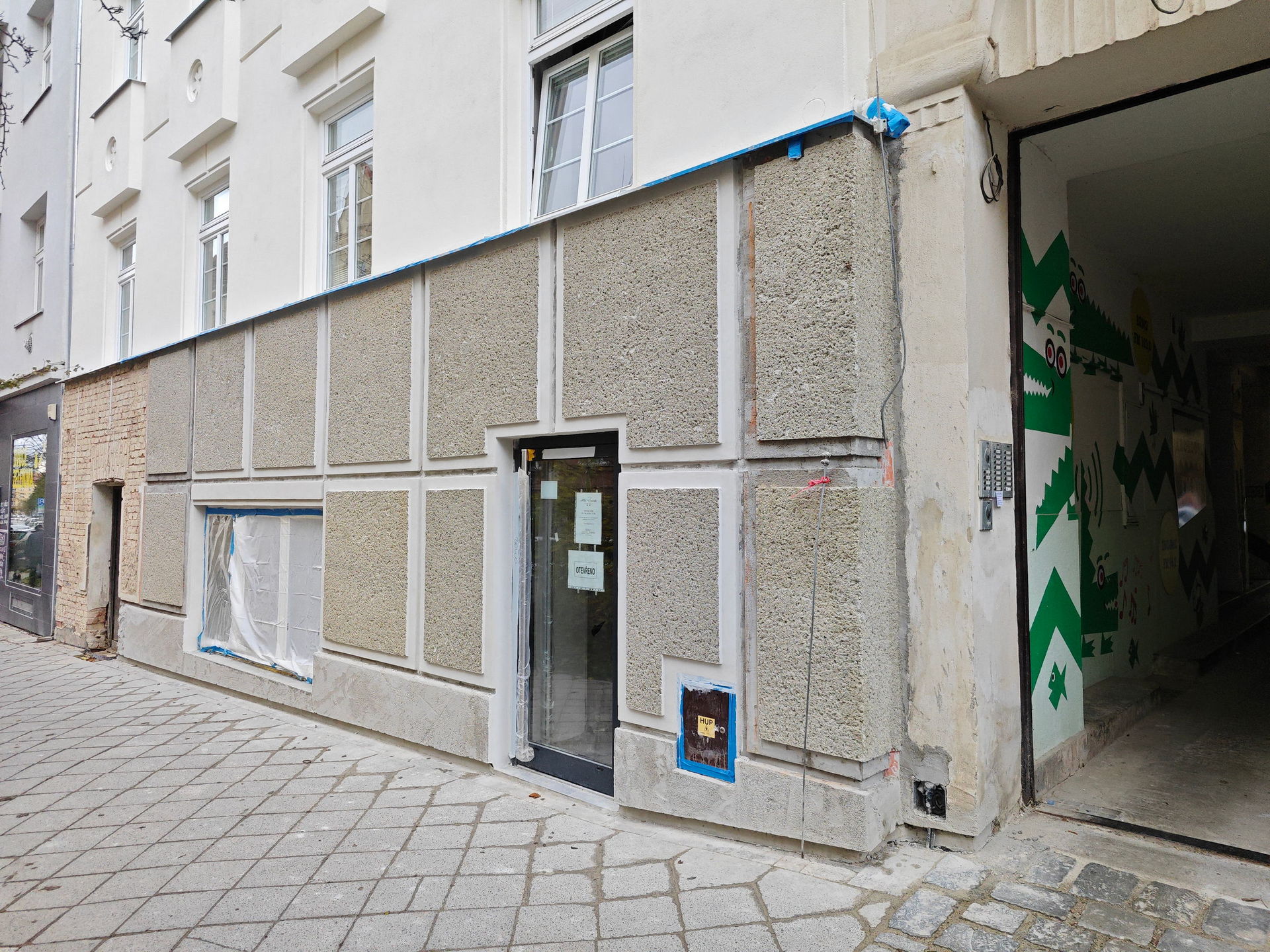 Brno Gorkého 43 a 47 – oprava fasády